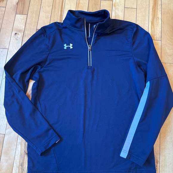 Under Armour Other - Under Armour Men's Navy Quarter-Zip Jacket